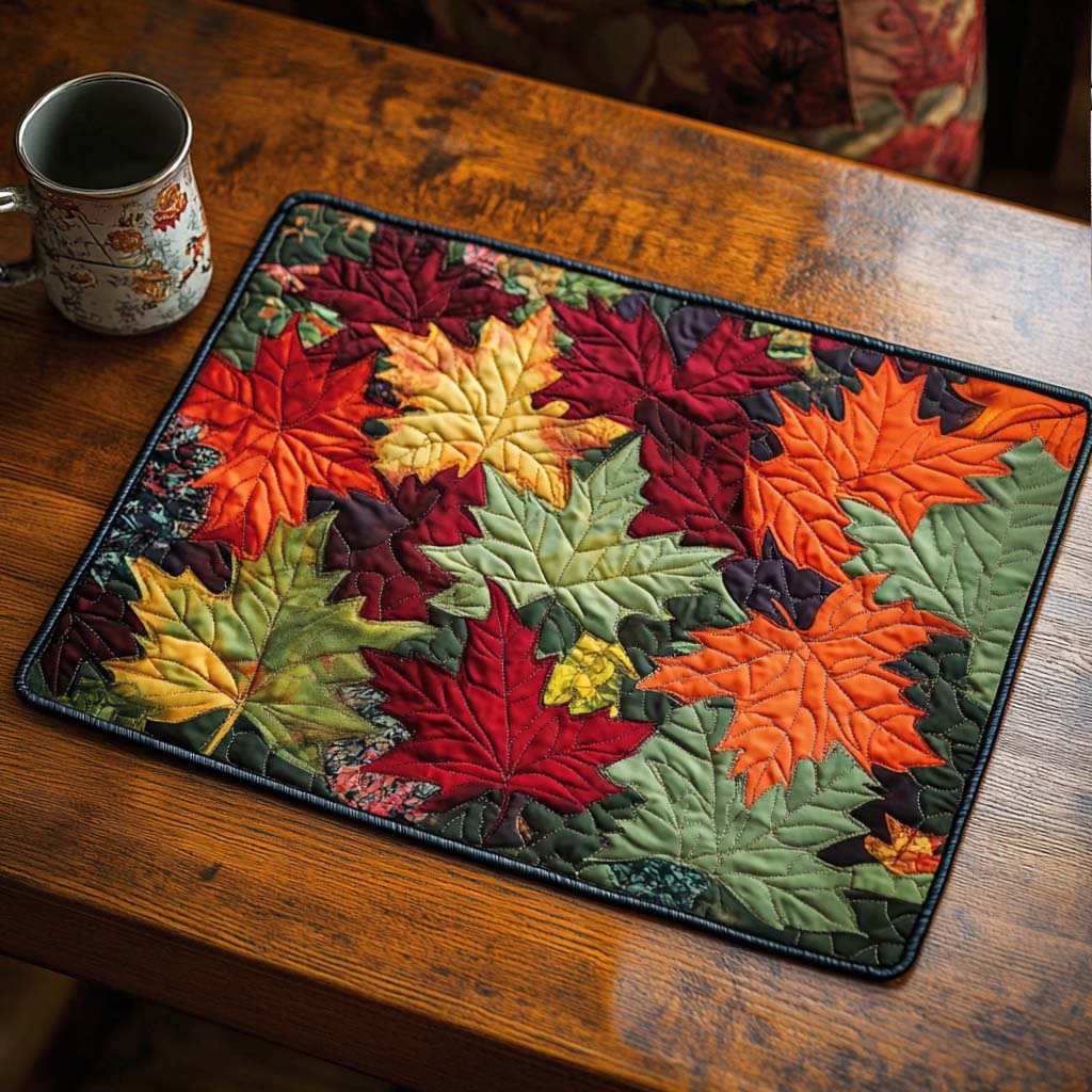 Maple Mosaic Quilted Placemat VTQ-Myprintsy
