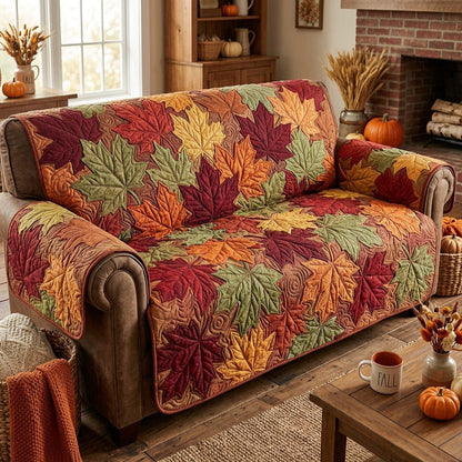 Maple Whisper Quilted Sofa Cover VTQ-Myprintsy