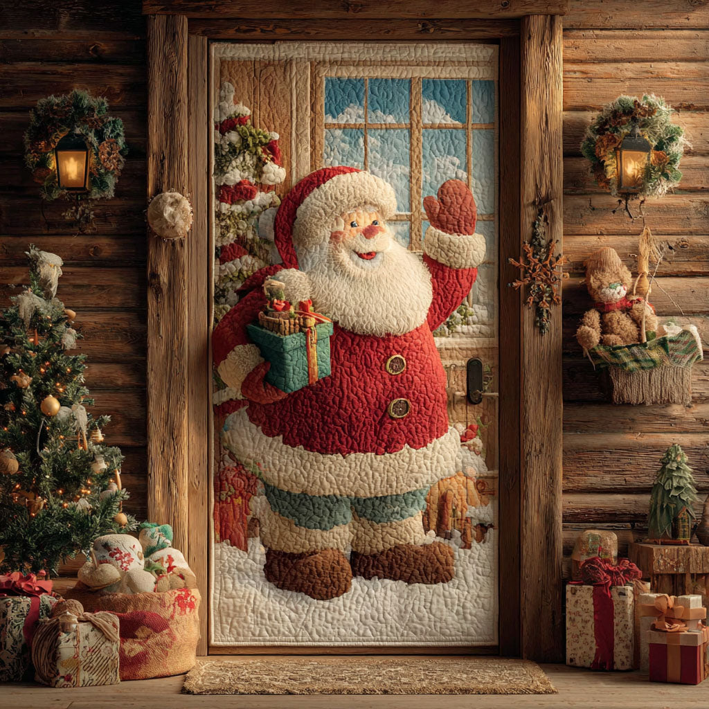 Merry Doorway Quilted Door Cover VTQ-Myprintsy