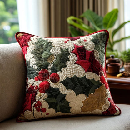 Merry Glow Quilted Pillow Case VTQ-Myprintsy