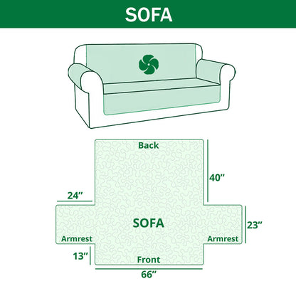 Merry Hearth Quilted Sofa Cover VTQ-Myprintsy