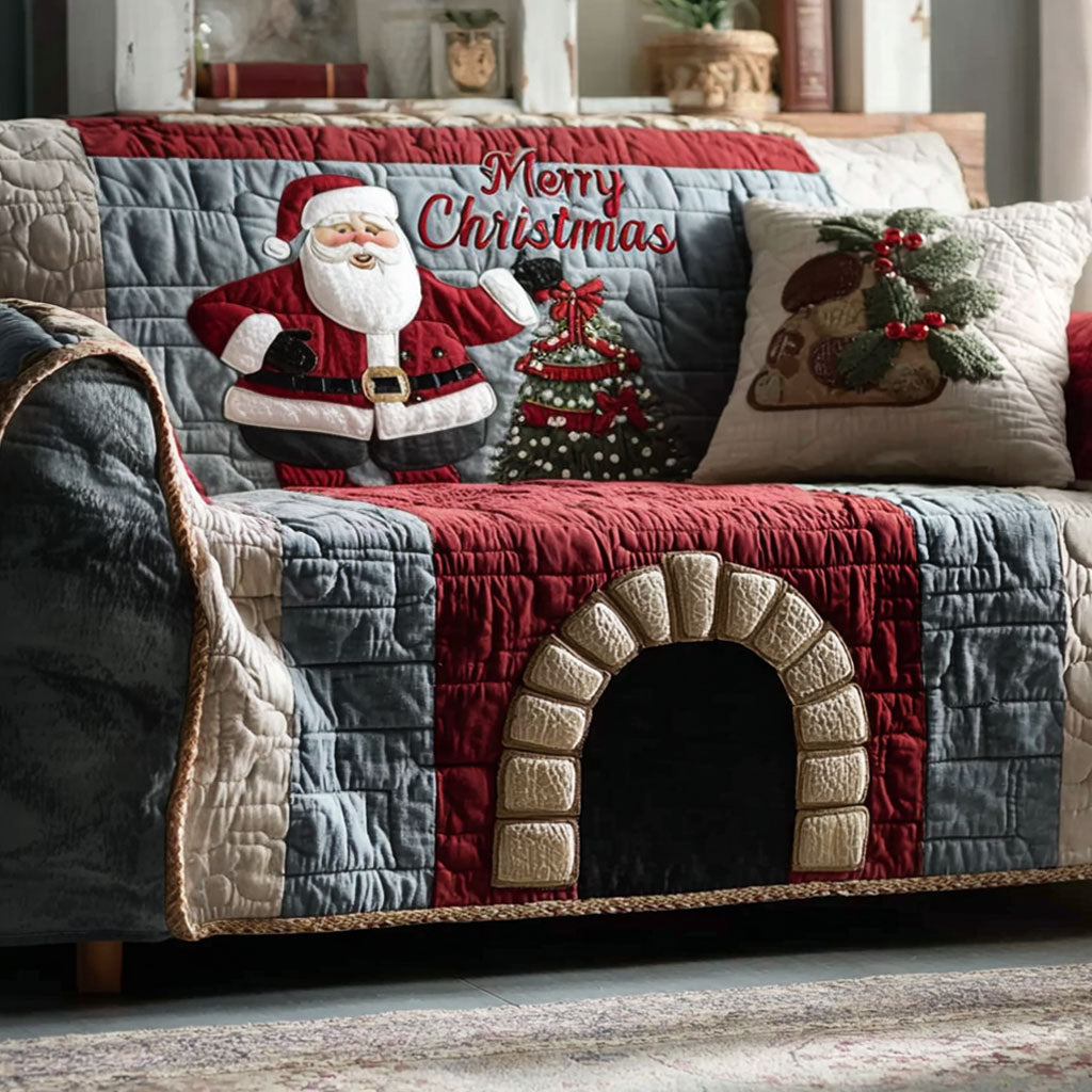 Merry Hearth Quilted Sofa Cover VTQ-Myprintsy