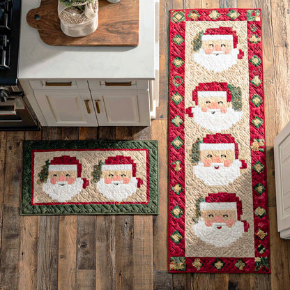 Merry Holiday Glow Kitchen Area Rug VTQ-Myprintsy