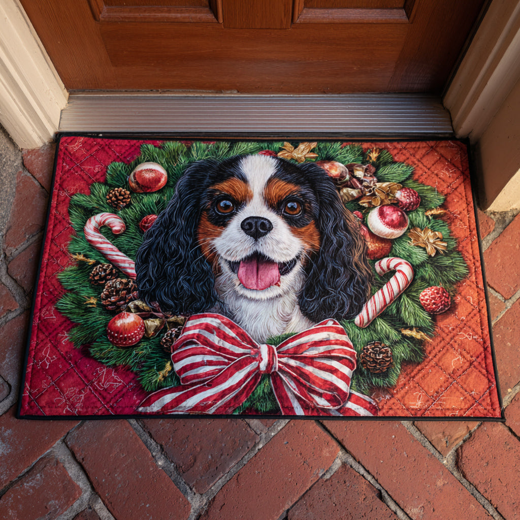 Merry King Charles Doormat VTQ-Myprintsy
