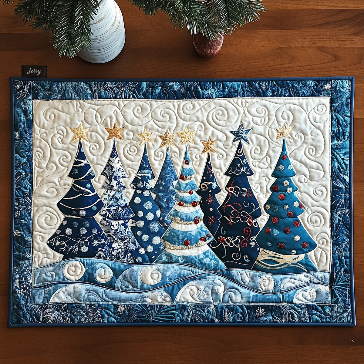 Merry Magic Quilted Placemat VTQ-Myprintsy