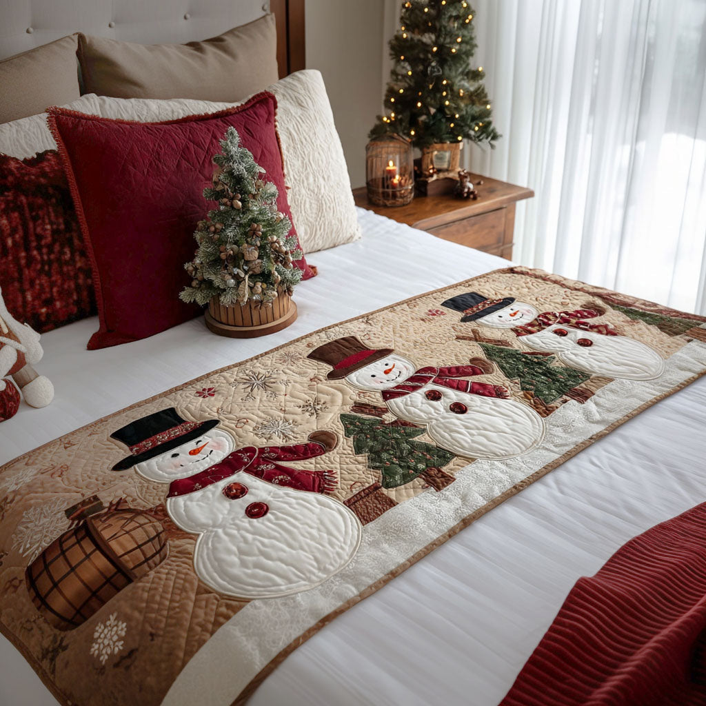 Merry Woods Quilted Bed Runner VTQ-Myprintsy