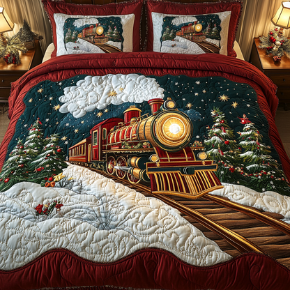 Midnight Express -Piece Quilted Bedding Set VH VTQ-Myprintsy