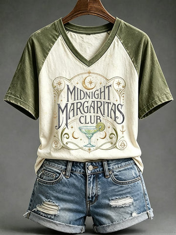 Midnight Margaritas - Halloween Witch Shirt-Myprintsy