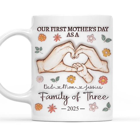 Our First Mother Day - Personalized 3D Mug