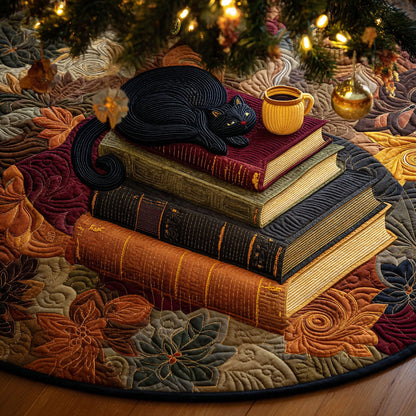 Mocha Dreams Christmas Quilted Tree Skirt-Myprintsy