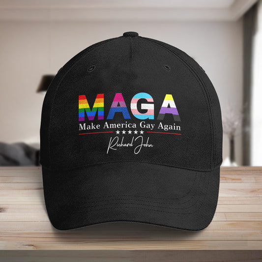 Make America Gay Again - Personalized Classic Cap