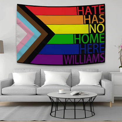 Hate Has No Home Here - Personalized Custom Flag
