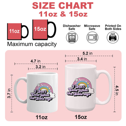 I Don't Care What The Bible Says - Mug
