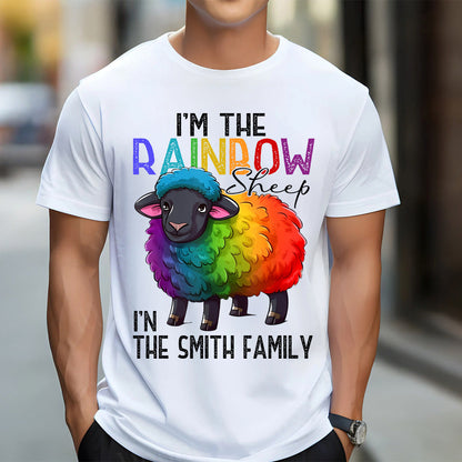 I'm The Rainbow In Family - Personalized Shirt