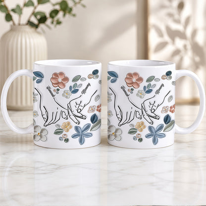 Mommy & Daughter - Personalized Ceramic Mug-Myprintsy