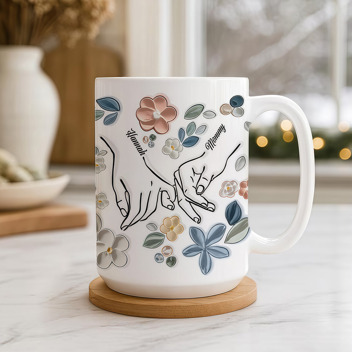 Mommy & Daughter - Personalized Ceramic Mug-Myprintsy
