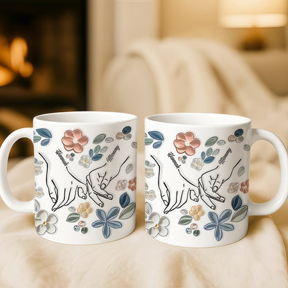 Mommy & Daughter - Personalized Ceramic Mug-Myprintsy
