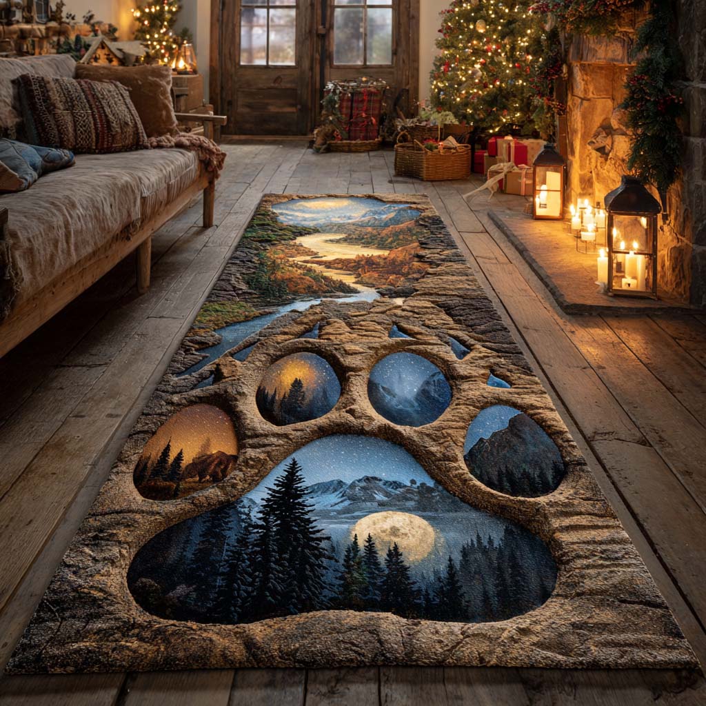 Moonlit Journey Runner Carpet VTQ-Myprintsy