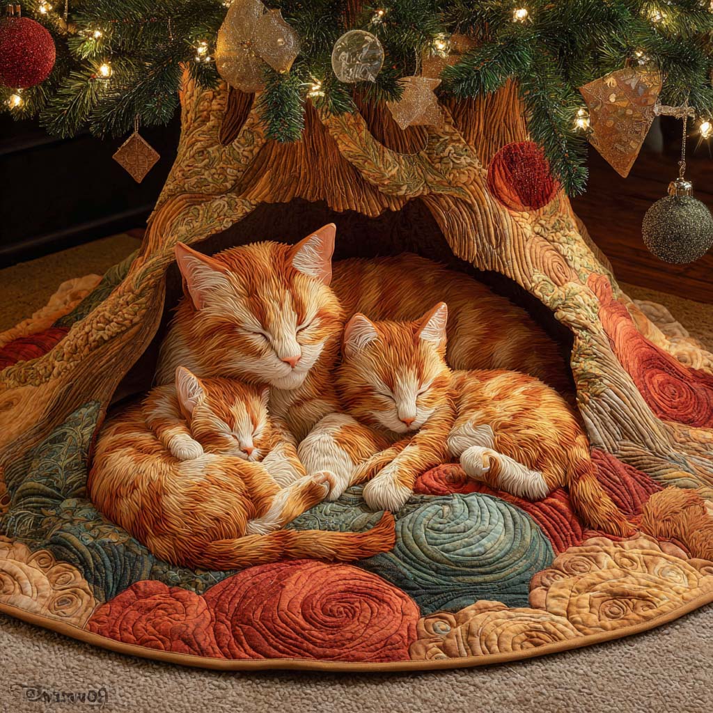 Mother Nest Quilted Tree Skirt-Myprintsy