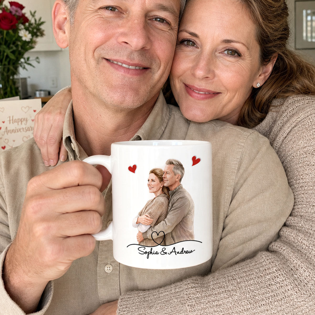 My Husband, Never Forget That I Love You - Personalized Ceramic Mug-Myprintsy
