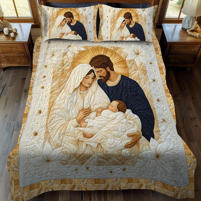 Nativity Scene -Piece Quilted Bedding Set VTQ-Myprintsy