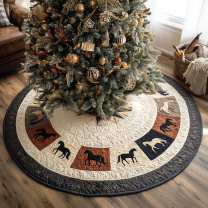 Navajo Horizon Christmas Quilted Tree Skirt-Myprintsy