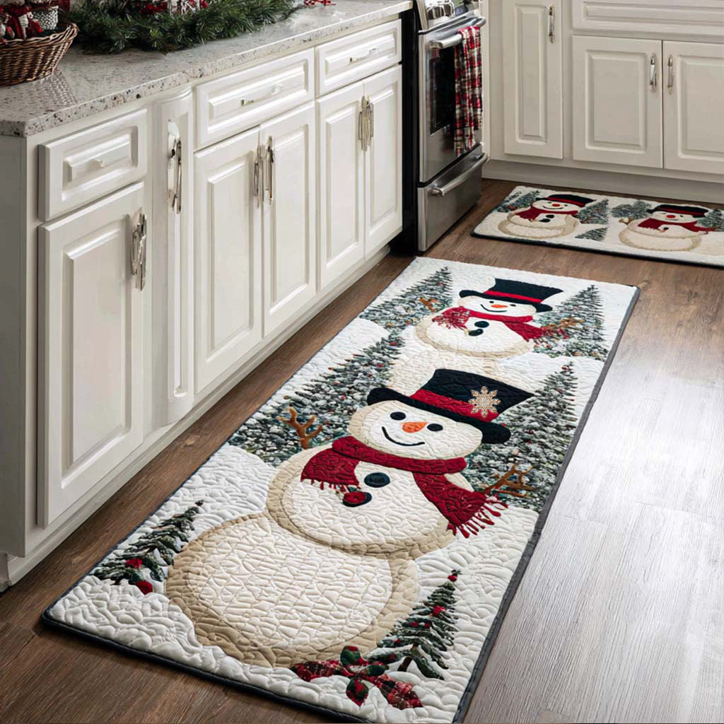 New Year Wish Kitchen Area Rug VTQ-Myprintsy