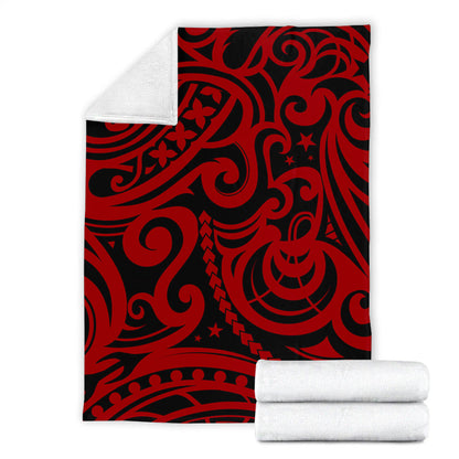 New Zealand Premium Blanket Maori Pattern Tattoo-Myprintsy