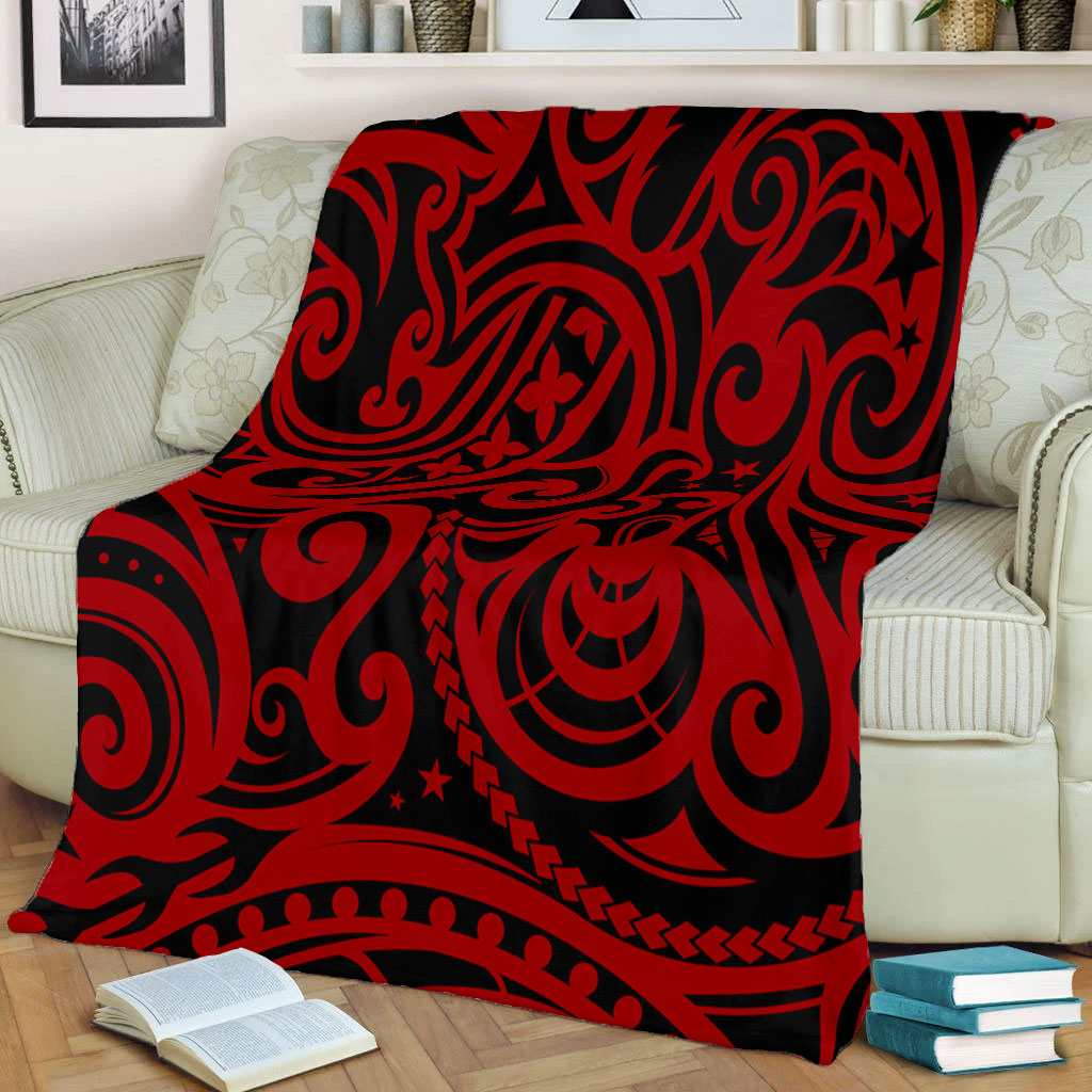New Zealand Premium Blanket Maori Pattern Tattoo-Myprintsy
