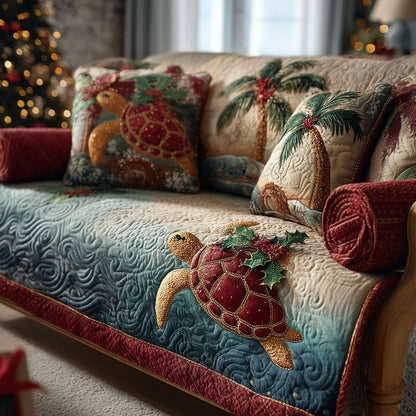 Noel Sea Turtle Quilted Sofa Cover VTQ-Myprintsy