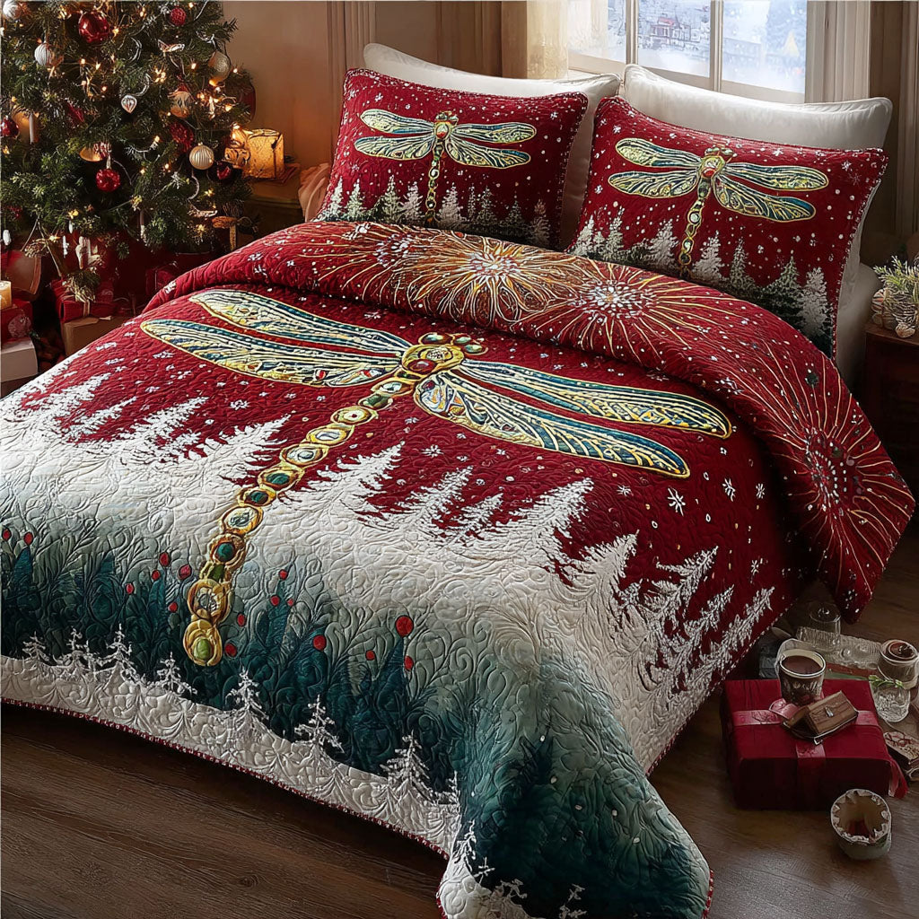 Noel Winglight -Piece Quilted Bedding Set VTQ-Myprintsy