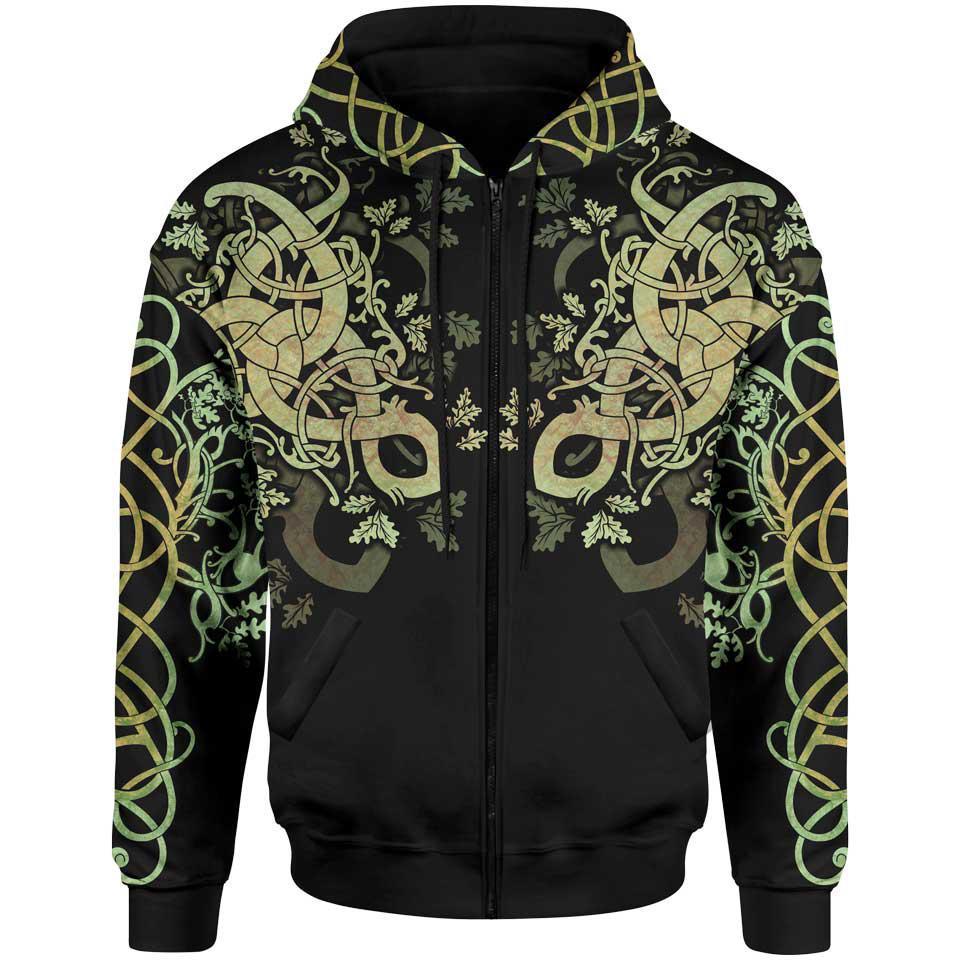 Norns & Nature Zip Hoodie