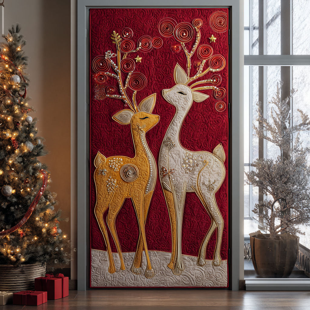North Holiday Quilted Door Cover VTQ-Myprintsy