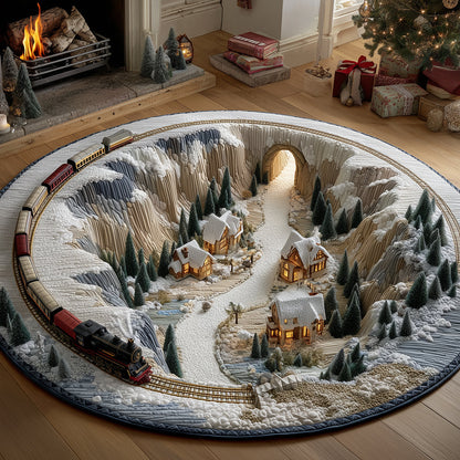 Northern Trail Quilted Round Mat VTQ-Myprintsy