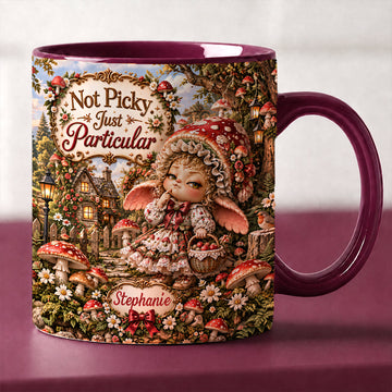 Not Picky Just Particular - Personalized The Pifflewick 3D Accent Mug-Myprintsy