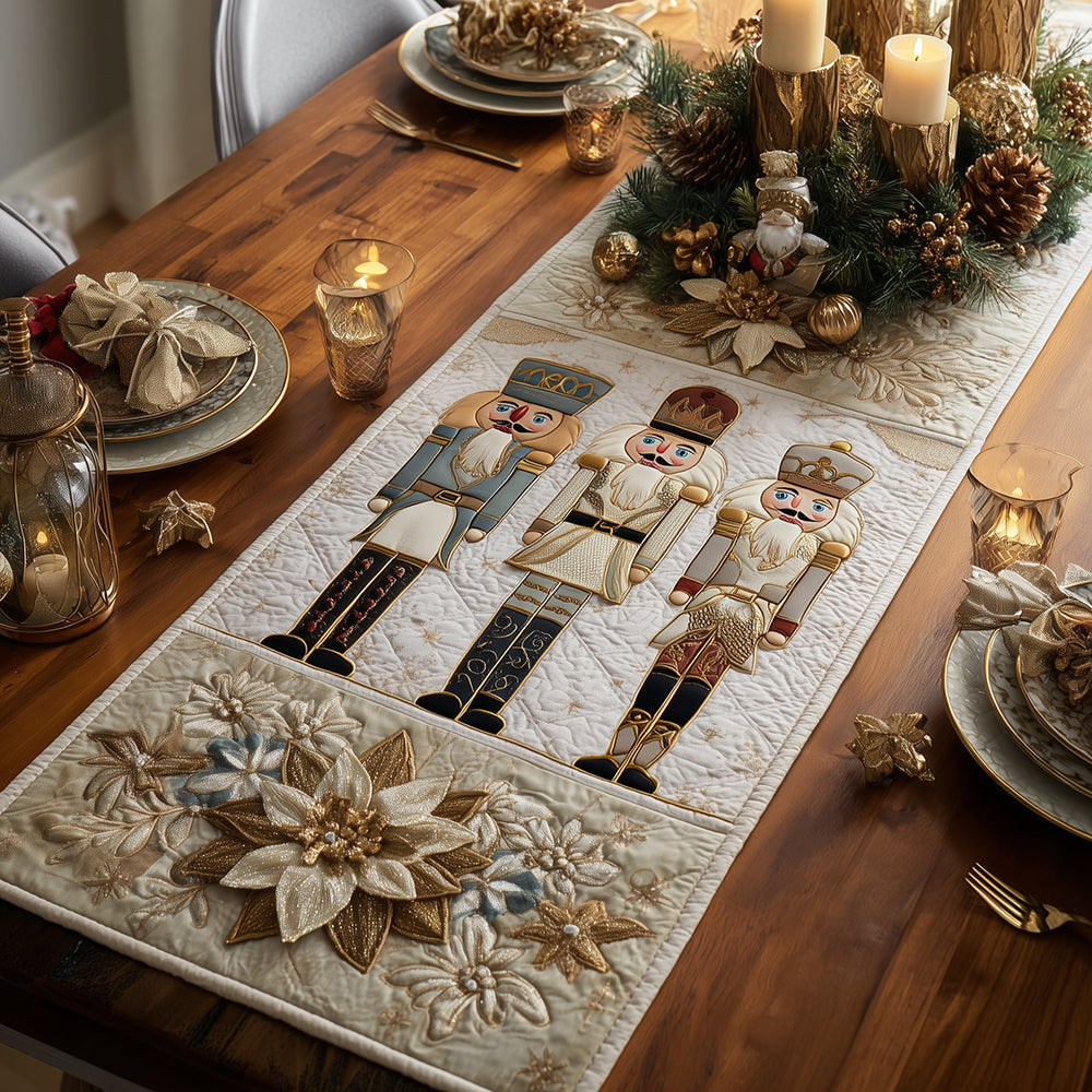 Nutcracker Magic Quilted Table Runner VTQ-Myprintsy