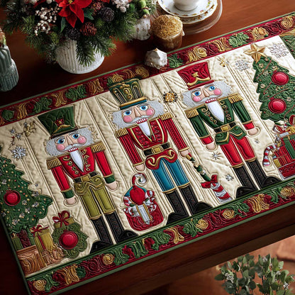 Nutcracker Parade Quilted Table Runner VTQ-Myprintsy