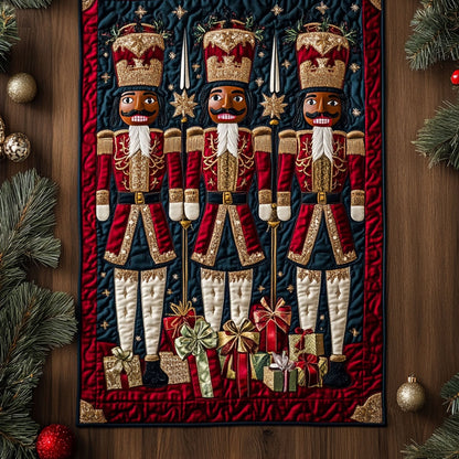 Nutcracker Splendor Quilted Table Runner VTQ-Myprintsy