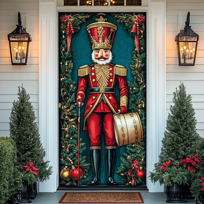 Nutcracker Tales Quilted Door Cover VTQ-Myprintsy