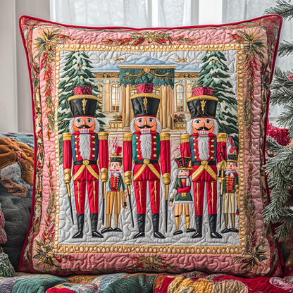 Nutcracker Toy Magic Quilted Pillow Case VTQ-Myprintsy