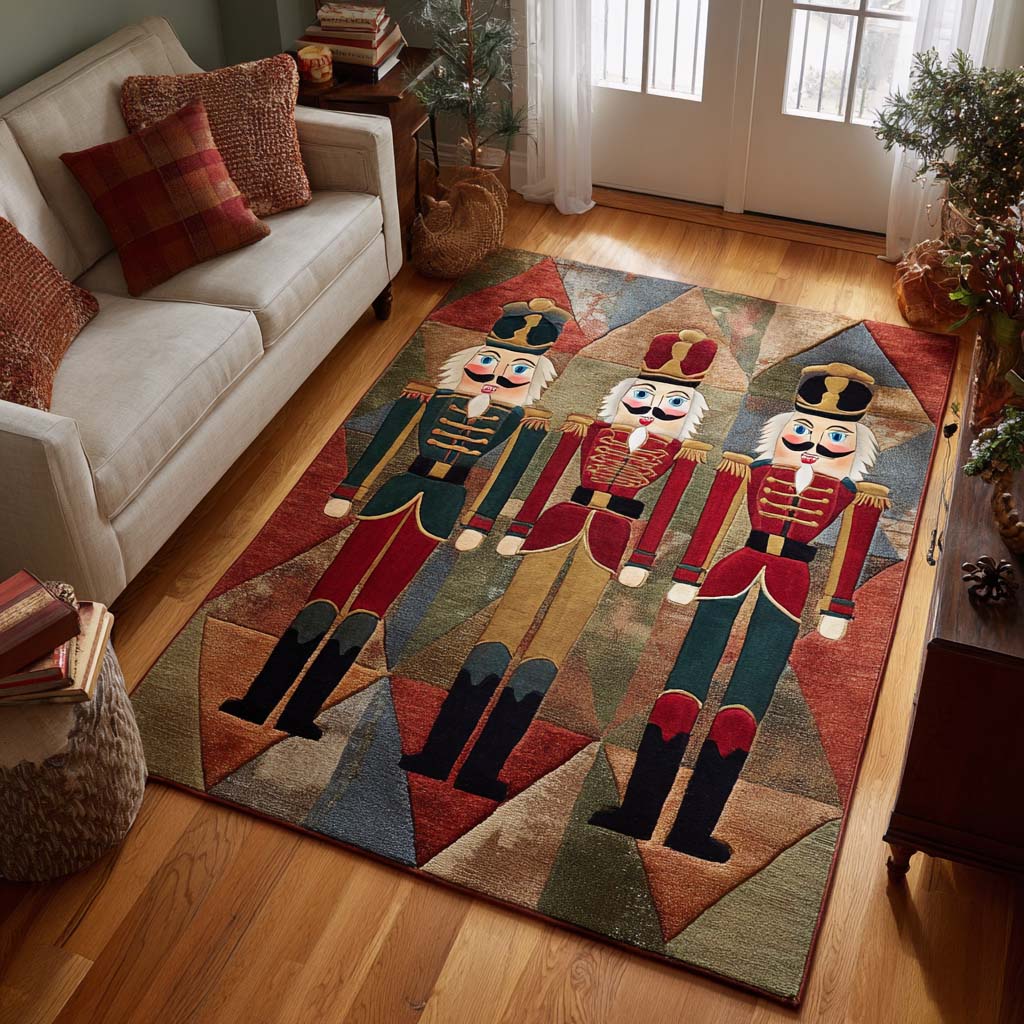 Nutcracker Trio Area Rug VTQ-Myprintsy
