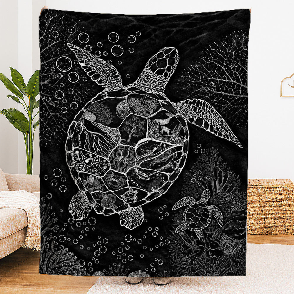 Ocean Life Blanket-Myprintsy