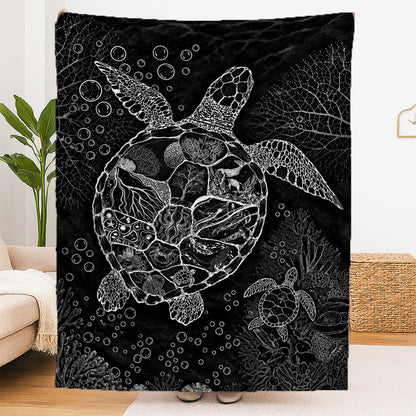 Ocean Life Blanket-Myprintsy