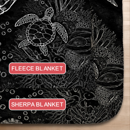Ocean Life Blanket-Myprintsy