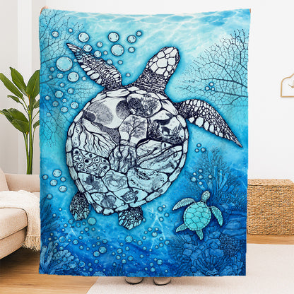 Ocean Life Blanket-Myprintsy