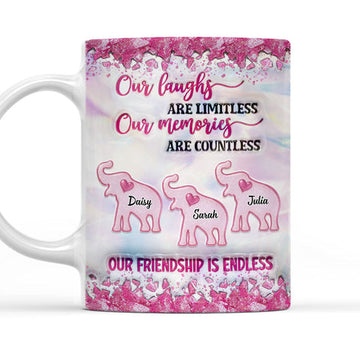 Our Laughs Are Limitless Our Memories Are Countless - Personalized Funny Mug-Myprintsy