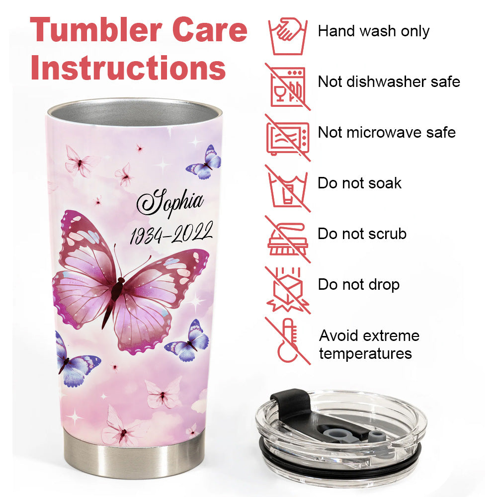 Our Love For You Never Cease You Will Be Our Missing Piece Tumbler - Personalized Memorial Tumbler - Memories In Heaven-Myprintsy