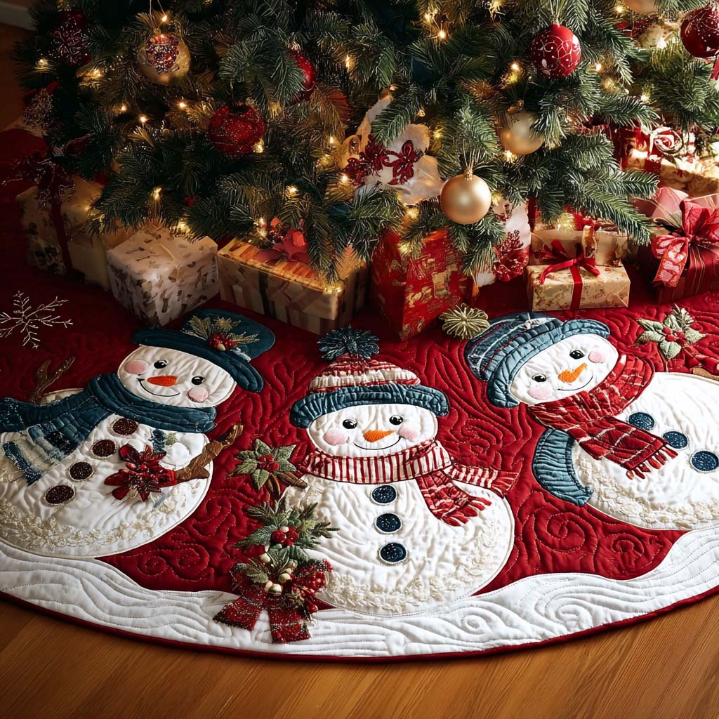 Outdoor Pal Christmas Quilted Tree Skirt-Myprintsy