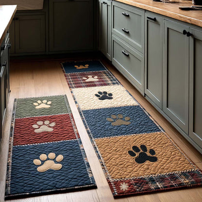 Paw Print Haven Kitchen Area Rug VTQ-Myprintsy