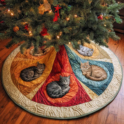 Paws And Patches Quilted Tree Skirt-Myprintsy